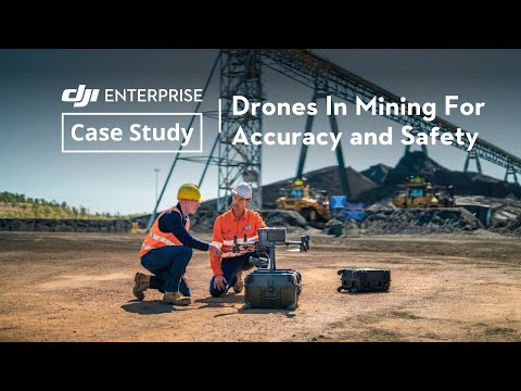 Drones In Mining For Accuracy and Safety