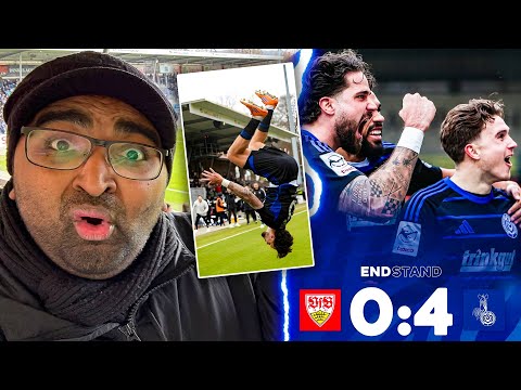 ZEBRAS ESCALE WITH TYGER LOBINGER! 🦓🤍💙 VfB Stuttgart II - MSV Duisburg 🔥✅ | STADIUM VLOG 30