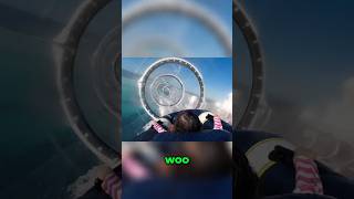 AquaMouse Ride POV: Double the Fun! #DisneyWish #DisneyCruise #Shorts