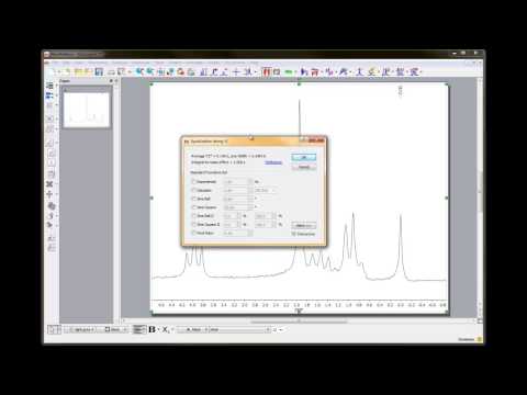 Part 5: Mnova Basic Processing - Apodization