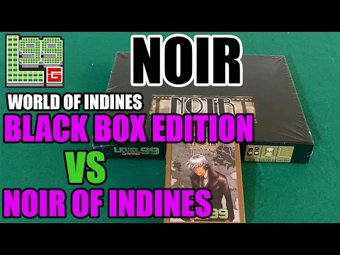 Noir Black Box Edition VS Noir of Indines Unboxing Quick Review