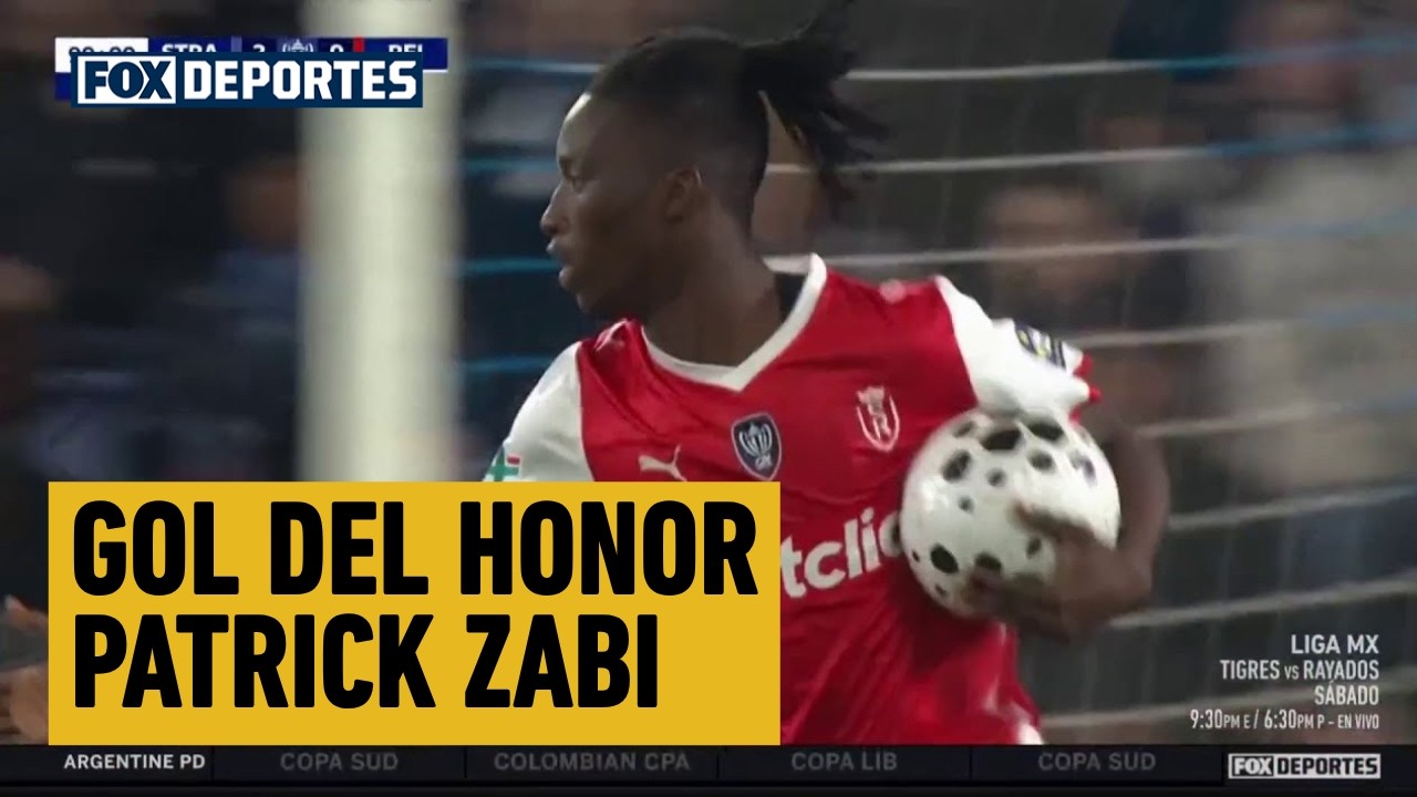 🫡 GOL DEL HONOR Patrick Zabi | Strasbourg 2-1 Reims | Cuartos de Final | Copa de Francia 2026
