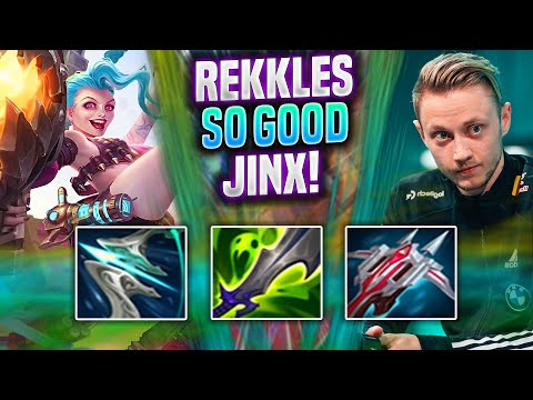 REKKLES IS SO GOOD WITH JINX! - KC Rekkles Plays Jinx ADC vs Aphelios! | Season 2022