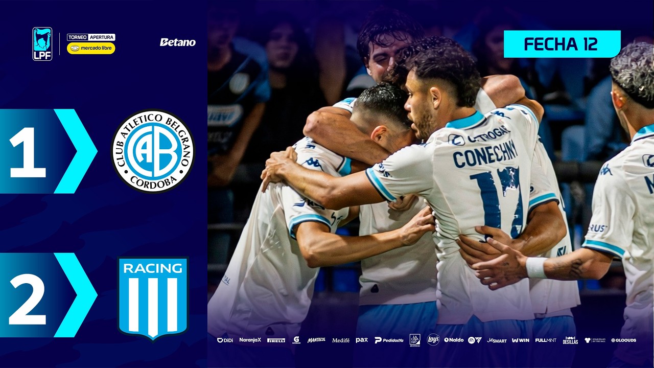 Club Atlético Belgrano vs Racing Club Highlights