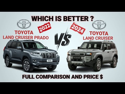 2022 Toyota Land Cruiser Prado vs 2024 Toyota Land Cruiser