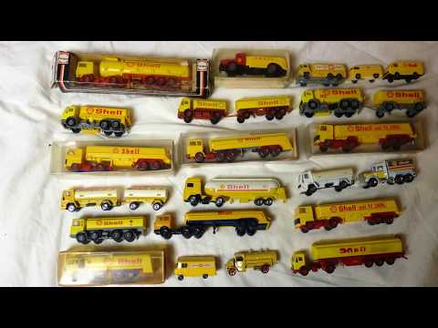 Sold some HO Shell trucks and vans for €50, in a very good condotion!