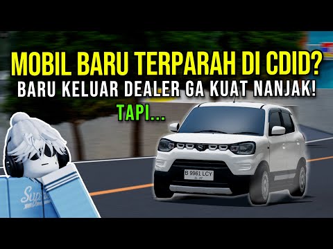 Buy a car at CDID, it's the worst! It can't even climb hills at all?! - Roblox Car Driving Indonesia