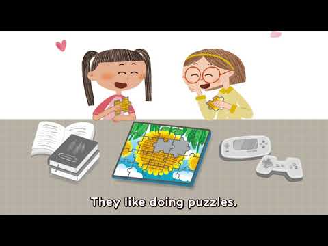 Let's Smile 3 Unit 7 Chant - What Do They Like Doing?