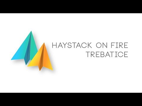 Haystack on fire - Trebatice, Slovakia