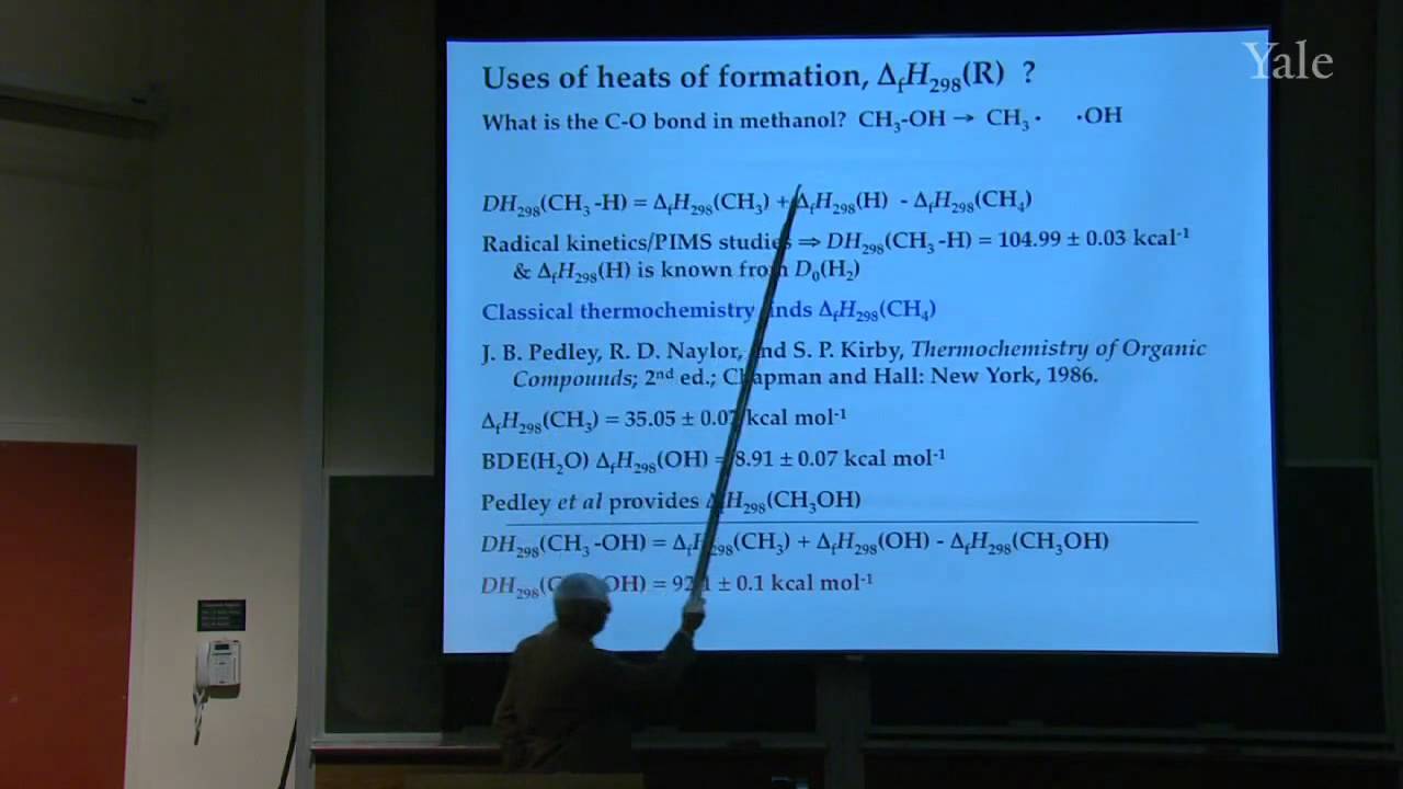 Measuring Bond Energies