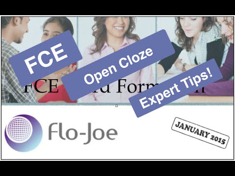 FCE Open Cloze