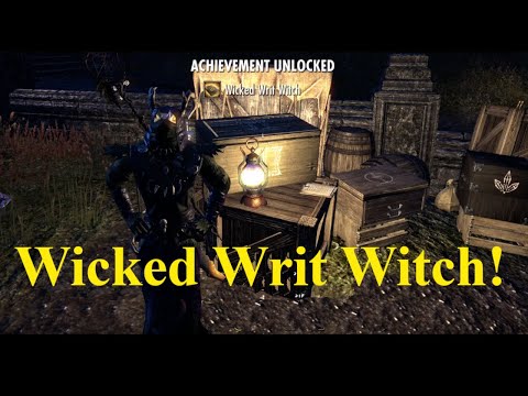 ESO Witch Writ Master Achievement!
