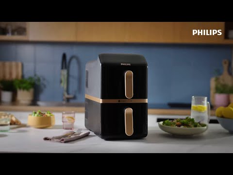 How To: Philips Airfryer 4000 Series Stacked Dual Basket deutsch