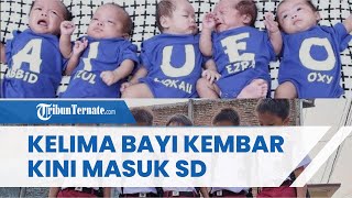 Dahulu Viral Lahirkan Bayi Kembar 5, Kini Kelimanya Sudah Masuk SD, Kerap Dipanggil AIUEO