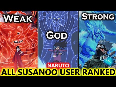 Who is the strongest Susanoo User in The Naruto Series🤯🥶