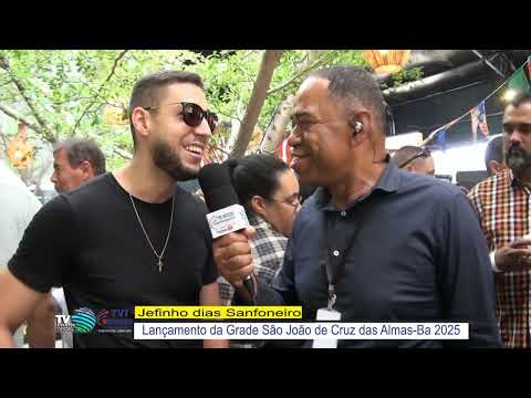 JEFINHO DIAS SANFONEIRO LANÇAMENTO DO SÃO JOÃO DE CRUZ DAS ALMAS-BA