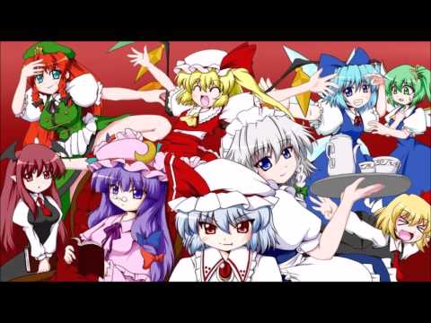 EoSD: A Dream More Scarlet than Red (Title Screen)