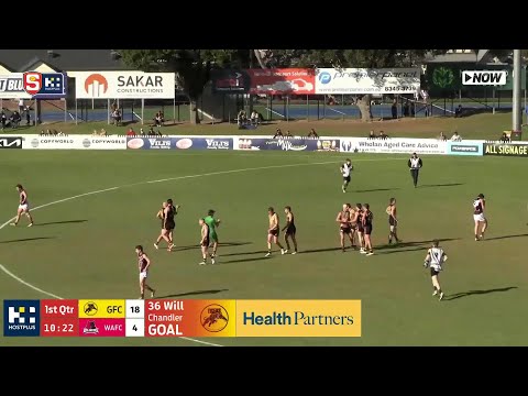 Glenelg's Will Chandler gathers & snaps - Rd 7 Hostplus SANFL Snapshot