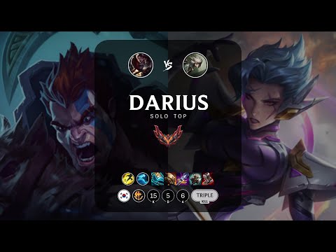 Darius Top vs Camille - KR Grandmaster Patch 13.5