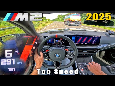 Thumbnail for 2025 BMW M2 LCI *MANUAL* // 0-100 100-200 TOP SPEED POV & SOUND by BMW M2