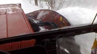 preview picture of video 'Fiat 1180 DTH Snow Plowing'