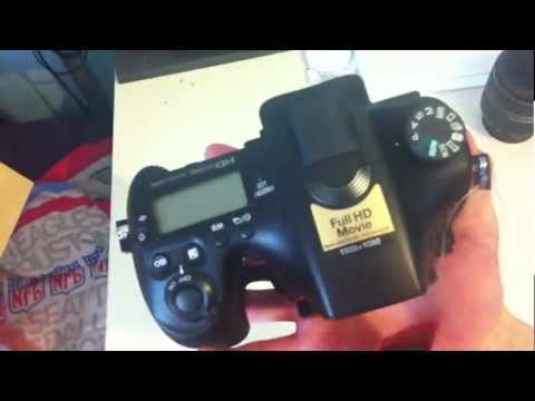 FIRST UNBOXING of the Sony A77 with 16-50mm Lens