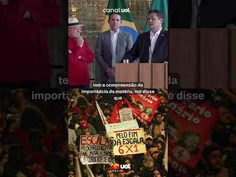Alcolumbre diz que relatório sobre o fim da escala 6×1 será apresentado na próxima quarta, na CCJ