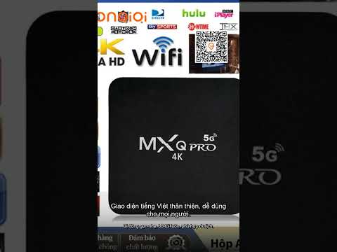 Android TV Box MXQ PRO 4K WiFi 5G, Hỗ trợ Tiếng Việt, 8G+128GB/16G+256GB – Giá chỉ 95.000₫