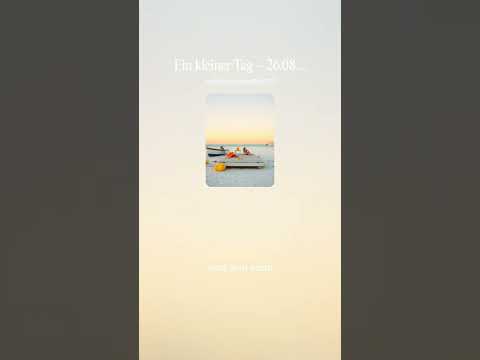 91 2 Ein kleiner Tag    26 08 1998