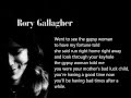 Gypsy woman - Rory Gallagher lyrics