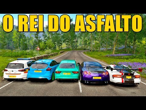 LEITE QUENTE É O REI DO ASFALTO? FORZA HORIZON 4 ONLINE - GAMEPLAY