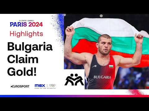 Bulgaria’s Magomed Ramazanov defeats Hassan Yazdani in men's 86kg gold 🇧🇬 | #Paris2024