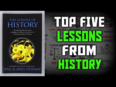 LESSONS OF HISTORY BY WILL & ARIENT DURANT