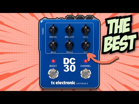 Best AC30 sim Ever!? TC Electronic DC-30 Ampworx