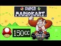 Super Mario Kart SNES Part 62 150cc Mushroom Cup Donkey Kong Jr スーパーマリオカート