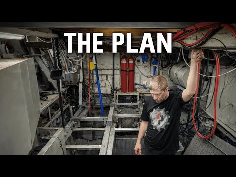 Our 56 yr old Yacht is going HYBRID ELECTRIC!