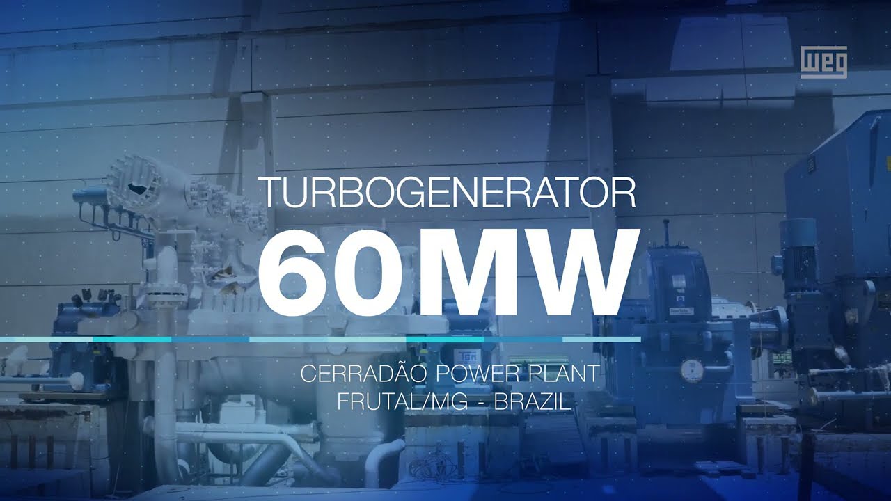 WEG delivered the largest Steam Turbine Generator set in the sugar energy segment