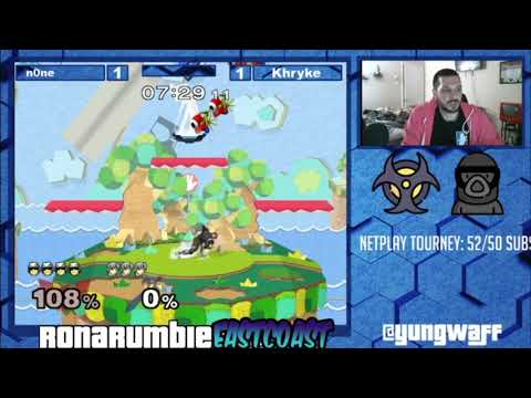 Rona Rumble: East Coast V | Winner's Quarters | n0ne (C.Falcon) vs Khryke (Marth)