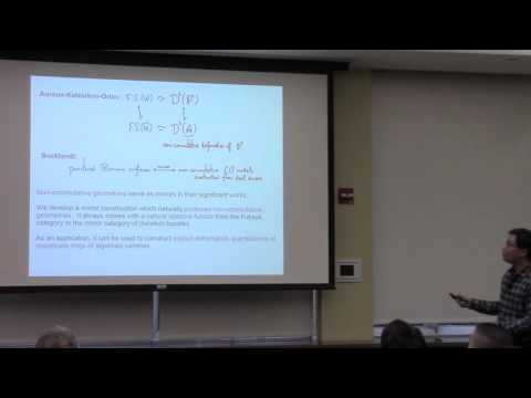 S.C. Lau - Mirror construction using non-commutative geometry