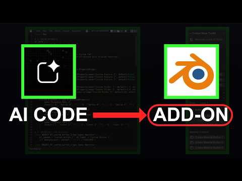 How to Create a Blender Addon Using AI – Step-by-Step Tutorial
