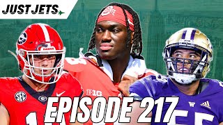 New York Jets 2024 NFL Draft Big Board, Best Draft Prospects | Just Jets Ep 217