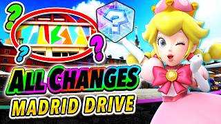 It Says WHAT Now?! All Changes in Madrid Drive! | Tour VS Mario Kart 8 ANALYSIS