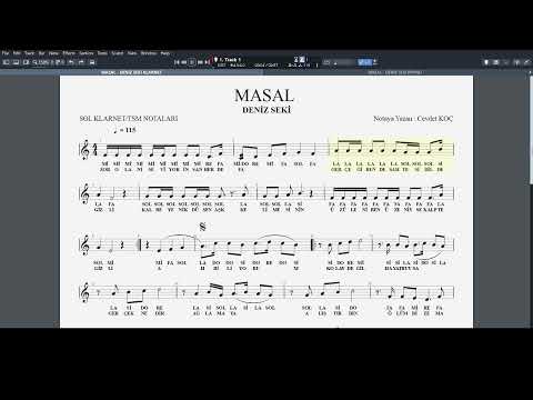 MASAL -  DENİZ SEKİ NOTA