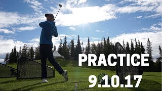 1 Hour Practice Session - Driving Range/Chipping/Putting - in 8 Minutes