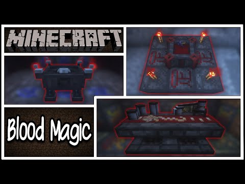 Minecraft But I Try Blood Magic (Forge 1.18.2)