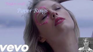 Paper Rings - Taylor Swift (Music Video)
