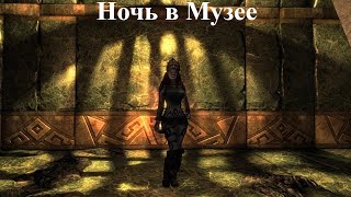 Skyrim Special Edition.Сборка SLMP SSE.Приключения Рыжей на Легенде#27.Ночь в музее.
