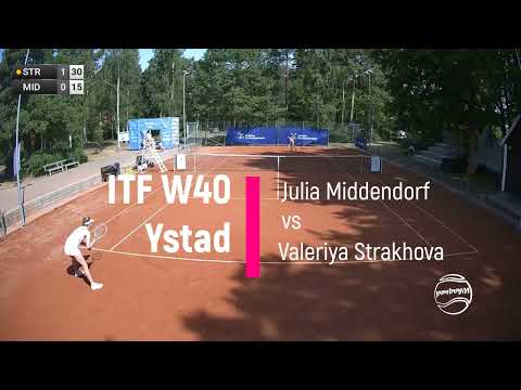 Valeriya Strakhova vs Julia Middendorf - W40 Ystad