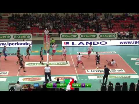 Gli highlights di Kioene Padova - Exprivia Molfetta 3-0