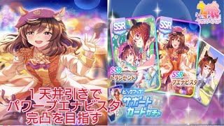 ウマ娘　サポカガチャ無料８０連終わりに１天井で回しすことにしてみた。